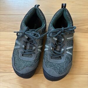 Xero Terra Flex Shoes Womens Sz 8.5 Gray Zero Drop Hiking Sneakers